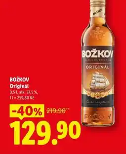 Lidl Božkov Originál nabídka