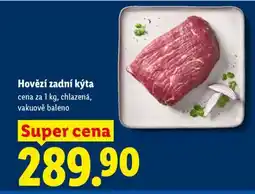 Lidl Hovězí zadní kýta nabídka