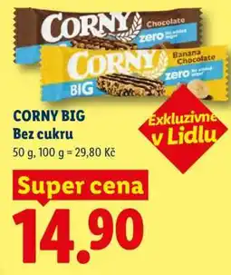 Lidl CORNY BIG Bez cukru nabídka