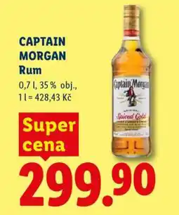 Lidl Captain Morgan rum nabídka