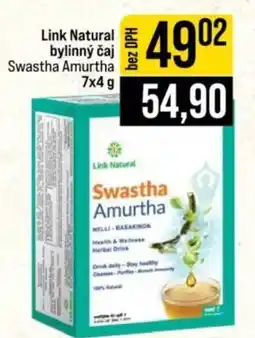Jip Link Natural bylinný čaj Swastha Amurtha nabídka
