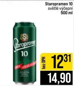 Jip Staropramen 10 světlé výčepní nabídka