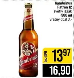 Jip Gambrinus Patron 12 nabídka