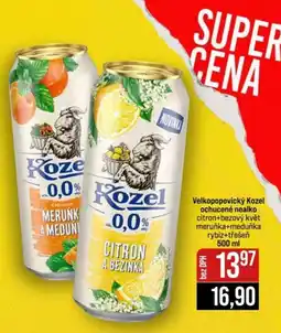 Jip Kozel citron a bezinka nabídka
