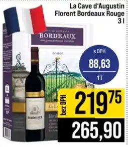 Jip La Cave d'Augustin Florent Bordeaux Rouge nabídka