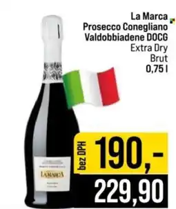Jip La Marca Prosecco Conegliano Valdobbiadene DOCG Extra Dry Brut nabídka