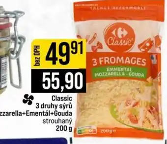 Classic 3 druhy sýrů