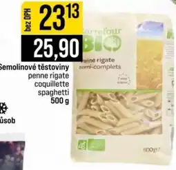 Jip Semolinové těstoviny nabídka