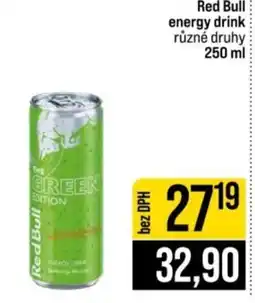 Jip Red Bull energy drink nabídka
