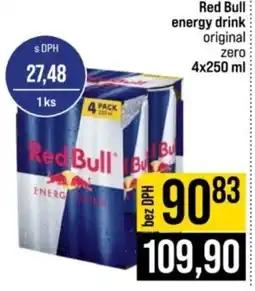 Jip Red Bull energy drink original zero nabídka
