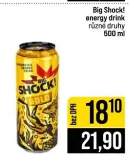Jip Big Shock! energy drink nabídka