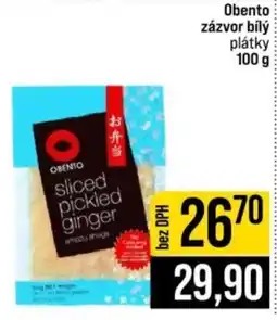 Jip Obento zázvor bílý plátky nabídka