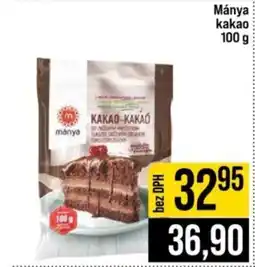 Jip mánya kakao-kakao nabídka