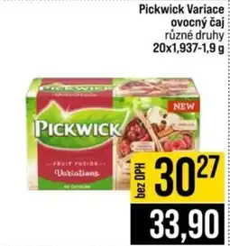 Jip Pickwick ovocný čaj různé druhy nabídka