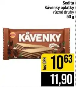 Jip Sedita kávenky oplatky nabídka