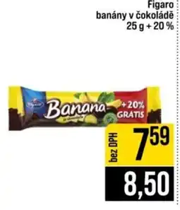 Jip Figaro banány v čokoládě nabídka