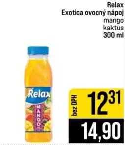 Jip Relax Exotica ovocný nápoj mango kaktus nabídka