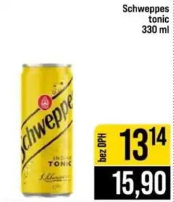 Jip Schweppes tonic nabídka