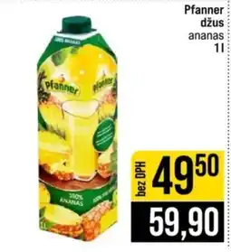 Jip Pfanner džus ananas nabídka