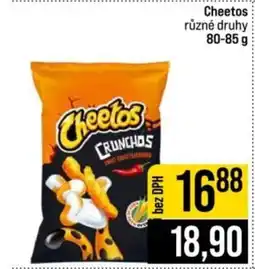Jip Cheetos crunchos nabídka