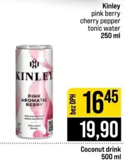 Jip Kinley pink berry cherry pepper tonic water nabídka