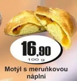 Adam Motýl s meruňkovou náplní nabídka
