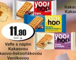 Adam yoo! hoo vafl s náplní nabídka