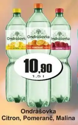 Adam Ondrášovka Citron, Pomeranč, Malina nabídka