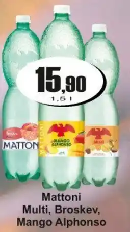 Adam Mattoni Multi, Broskev, Mango Alphonso nabídka