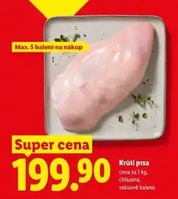 Lidl Krůtí prsa nabídka