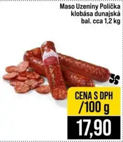 Jip Uzeniny Polička klobása dunajská nabídka