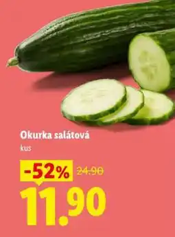 Lidl OKURKA SALÁTOVÁ nabídka