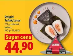 Lidl Onigiri Tuňák/Losos nabídka
