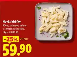 Lidl Hovězí dršťky nabídka