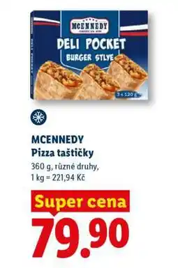 Lidl MCENNEDY Pizza taštičky nabídka