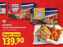Lidl MCENNEDY Trhané vepřové/kuřecí maso nabídka