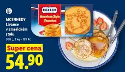Lidl MCENNEDY Lívance v americkém stylu nabídka
