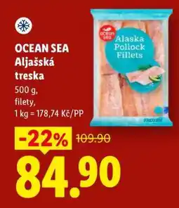 Lidl OCEAN SEA ALJAŠSKÁ TRESKA nabídka