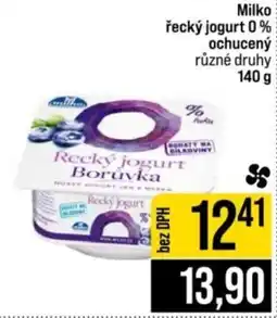 Jip Milko řecký jogurt Borůvka nabídka