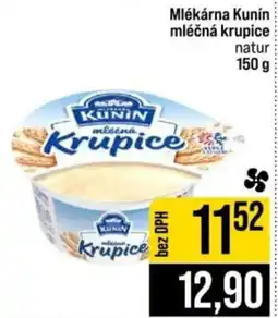 Jip Kunin mléčná krupice natur nabídka