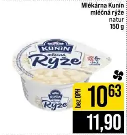 Jip Mlékárna Kunín mléčná rýže natur nabídka