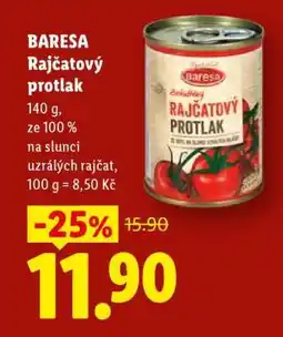 Lidl Baresa Rajčatový protlak nabídka