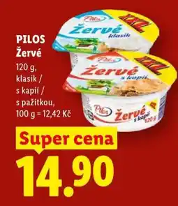 Lidl PILOS ŽERVÉ nabídka