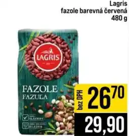 Jip Lagris fazole barevná červená nabídka