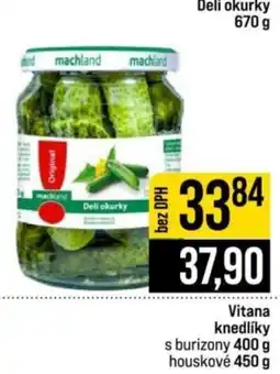 Jip machland Deli okurky nabídka