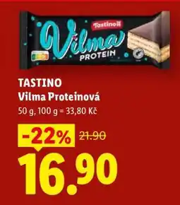 Lidl Tastino Vilma Proteinová nabídka