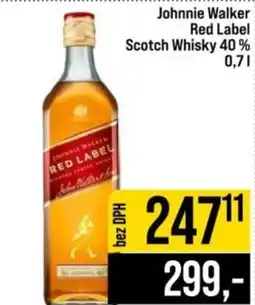 Jip Johnnie Walker Red Label nabídka