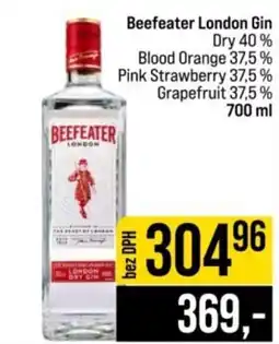 Jip Beefeater London Gin nabídka