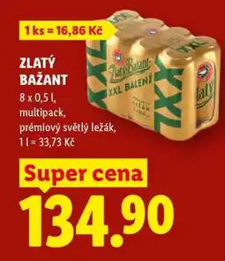 Lidl Zlatý Bažant nabídka