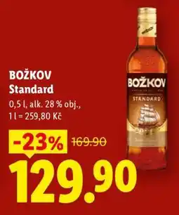 Lidl BOŽKOV STANDARD nabídka